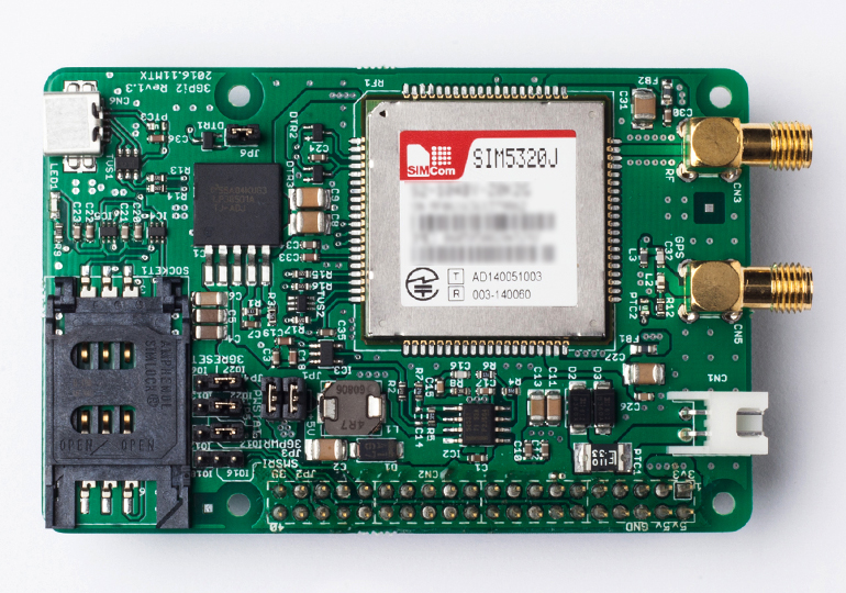 ラズベリーパイ用3G通信モジュール「3GPi」