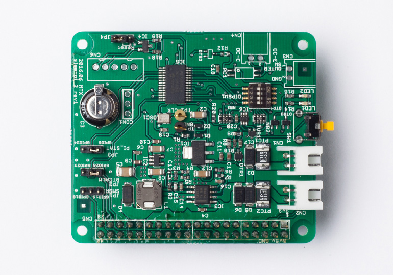 ラズベリーパイ用電源管理/死活監視モジュール「slee-Pi」
