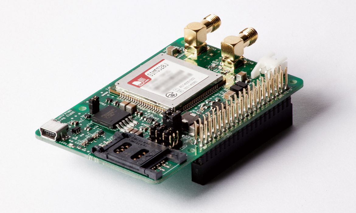 ラズベリーパイ用3G通信モジュール「3GPi」