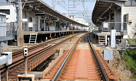 列車運行情報表示板（多言語対応）