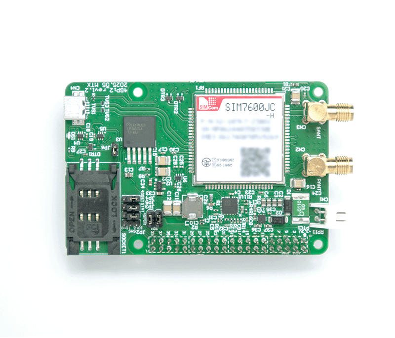 4GPi - ラズベリーパイ用4G（LTE）通信モジュール - ラズパイ4G通信業務用途