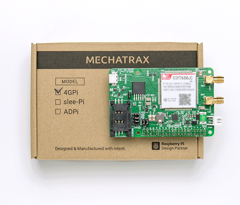 4GPi - ラズベリーパイ用4G（LTE）通信モジュール - ラズパイ4G通信業務用途