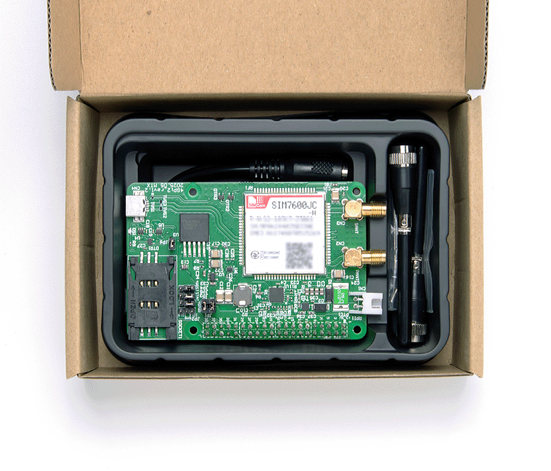 4GPi - ラズベリーパイ用4G（LTE）通信モジュール - ラズパイ4G通信業務用途