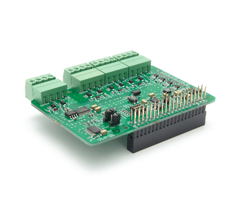 ADPi - ラズベリーパイ用高精度 A/D 変換モジュール - ラズパイアナログ計測用途