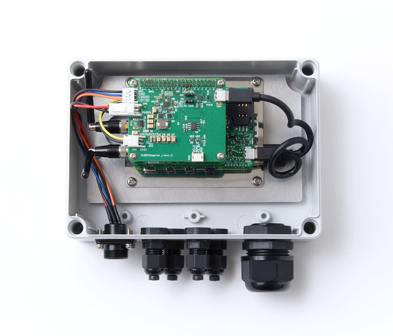 Pi-field - ラズベリーパイ屋外稼働キット - ラズパイ4G通信電源不要