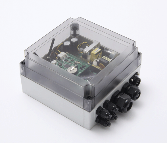 Pi-protect - ラズベリーパイ防塵防水IoTゲートウェイ - ラズパイ4G通信防塵防水 - 内部が見える透明蓋タイプ