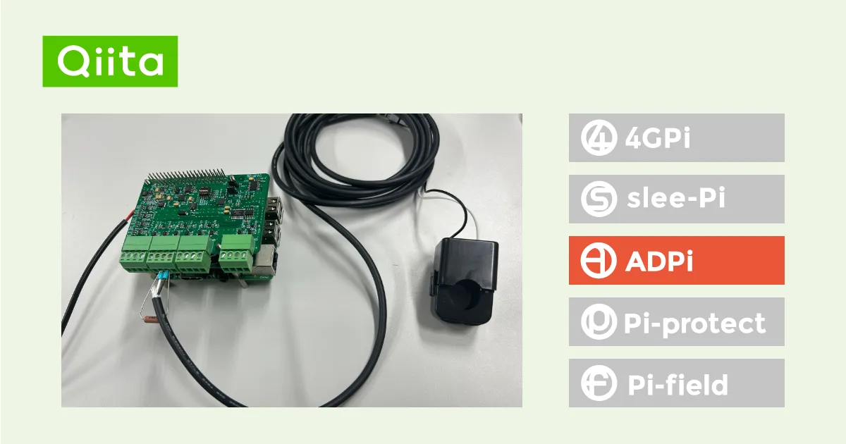 ADPi とクランプ式 CT センサで電流計測