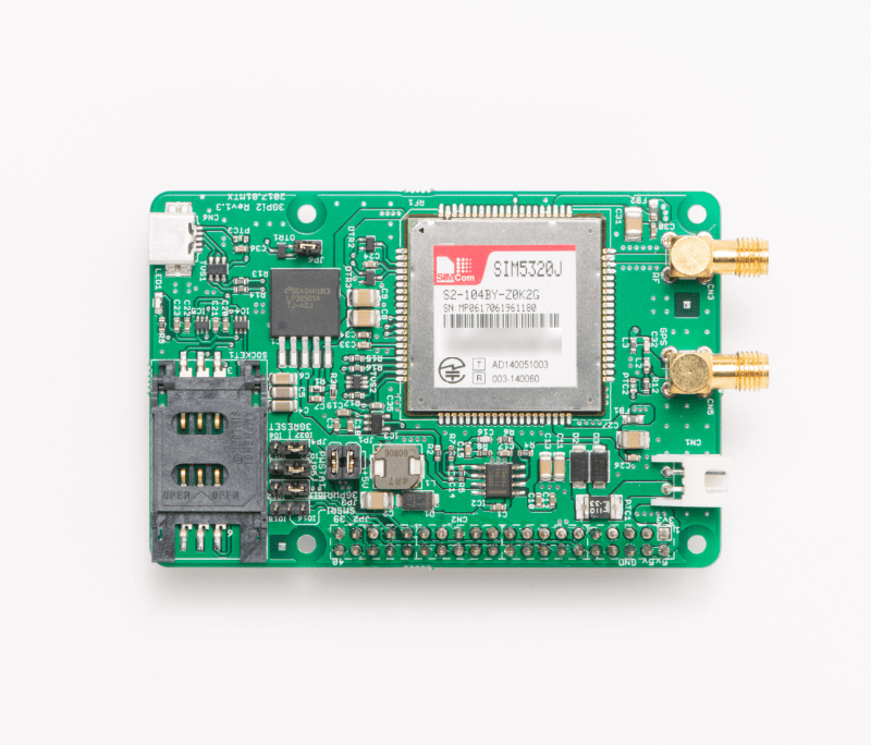 3GPi - ラズベリーパイ用3G通信モジュール