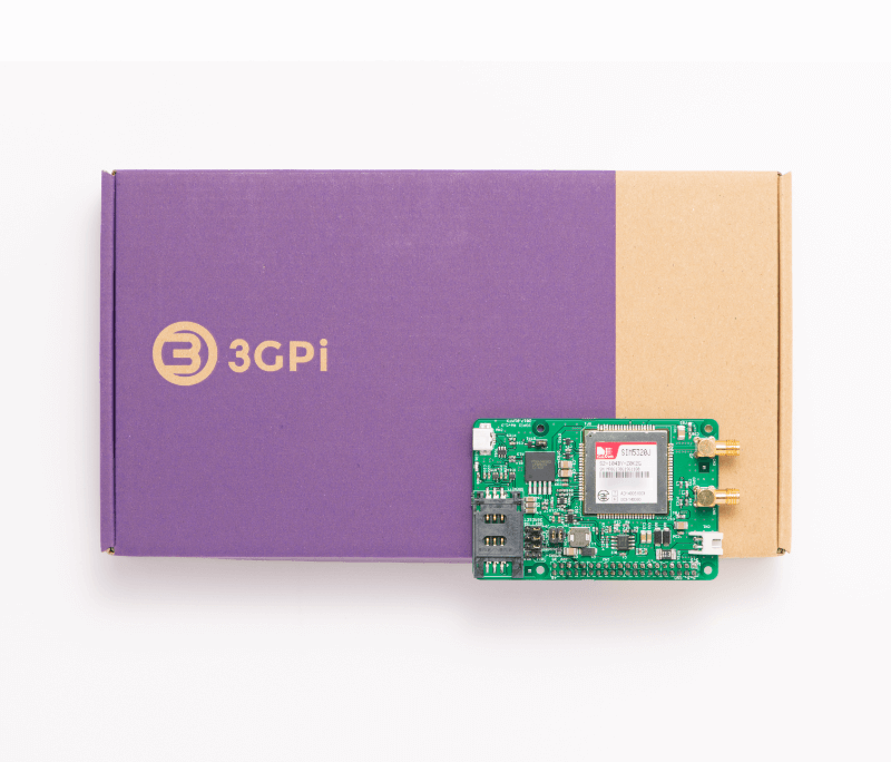 3GPi - ラズベリーパイ用3G通信モジュール